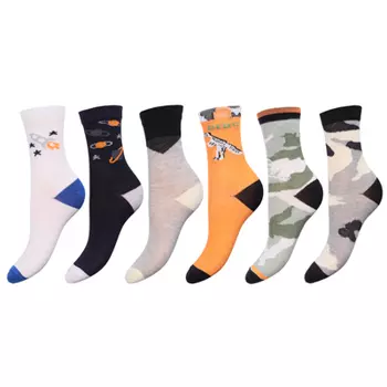 GALANTE Носки детские для мальчиков, р-р 16-22, состав 78% хлопок, 20% спандекс, 2% латекс