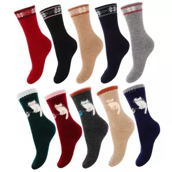 GALANTE Носки женские, 65% полиэстер, 20% акрил, 15% шерсть, р-р 23-25, 2 дизайна, НЖ22-1