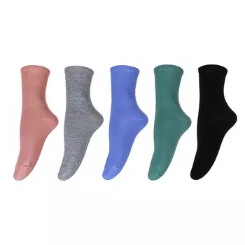 GALANTE Носки женские, 70% хлопок, 30% полиэстер, р-р 23-25, 5 цветов