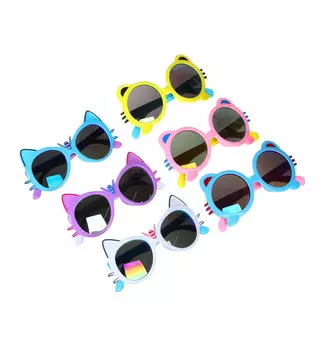 GALANTE Очки солнцезащитные детские, пластик, 122х41мм/116х44мм, 2 дизайна