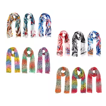 GALANTE Палантин женский, 100% полиэстер, 175х70см, 2 дизайна