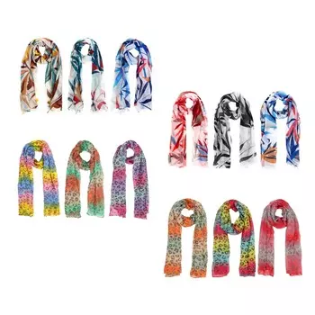 GALANTE Палантин женский, 100% полиэстер, 175х70см, 2 дизайна