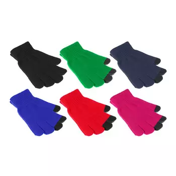 GALANTE Перчатки взрослые контактные, р 20-22, 6 цветов, ОЗ21-21