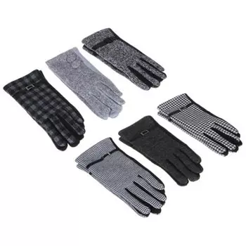 GALANTE Перчатки женские контактные, р 18-20, 6 дизайнов, ОЗ21-10