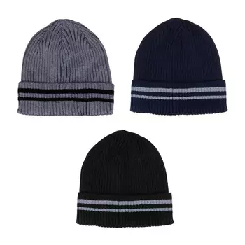 GALANTE Шапка мужская, р 56-58, 3 цвета, ОЗ22-06