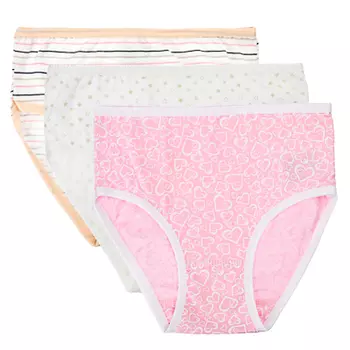 GALANTE Трусы детские для девочек, р.28-38 (3 -12 лет), 100% хлопок, набивка, 14004-1