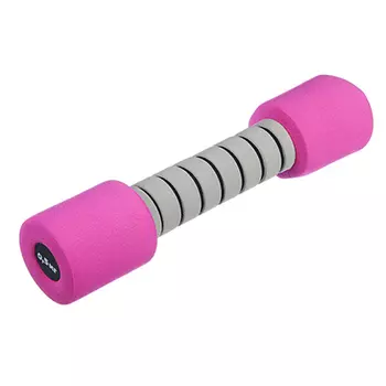 Гантель, вес 0,5 кг, поролон, металл, пластик , 4 цвета, SILAPRO