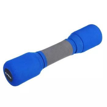 Гантель, вес 0,75 кг, поролон, металл, пластик , 4 цвета, SILAPRO