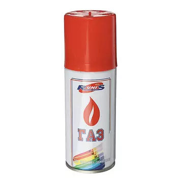 Газ для зажигалок, 140 мл., белый, RUNIS