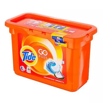 Гель для стирки Тайд Альпийская свежесть 15 капсул, арт.81559777