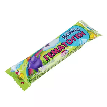 Гематоген "Бегемотик Бонди", 40 г