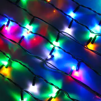 Гирлянда электрическая СНОУ БУМ бахрома уличная, 3х0,5 м, 100LED, мерцание