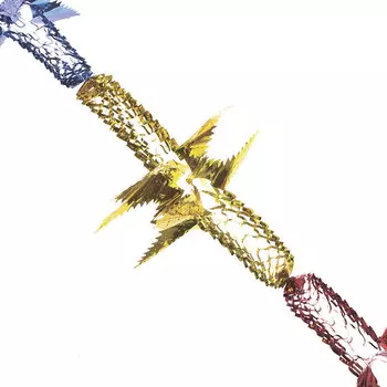 Гирлянда-растяжка СНОУ БУМ из фольги, 250x28см, SY-2879