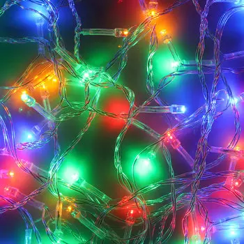 Гирлянда светодиодная Вьюн СНОУ БУМ 18LED,мультицвет, 1 режим, USB