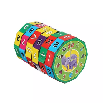 Головоломка "Учим счет", пластик, бумага, 6х8,7см