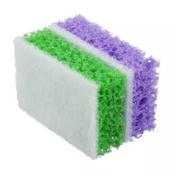 GRIFON Губки для мытья посуды 2шт, поролон, Bubbles Maxi, 900-099