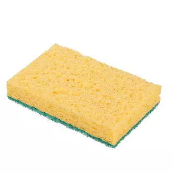 Губка целлюлозная с жестким абразивом Hard, 1 шт, GRIFON