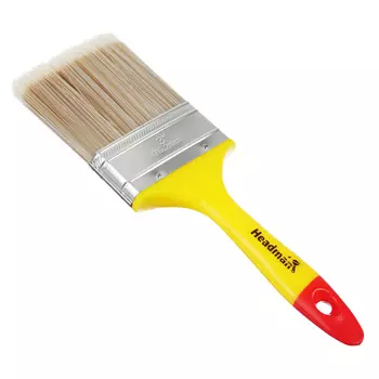 HEADMAN Кисть малярная плоская "Kanekaron" иск. щетина 3" (75мм)