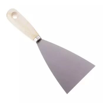 HEADMAN Шпатель с деревянной ручкой 80мм