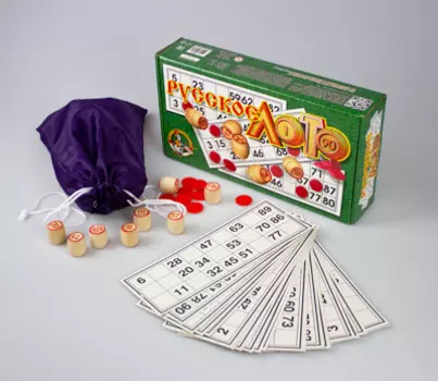 Игра настольная Русское Лото 30,5х15х6см
