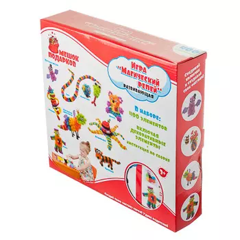 Игра развивающая "Магический репей", 400 элементов, пластик, 3+