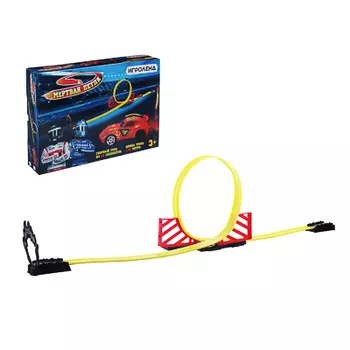 ИГРОЛЕНД Автотрек "Мертвая петля", инерция, PE ,37х25х5,6см