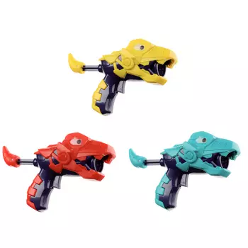 ИГРОЛЕНД Дино-пушка с шариками EVA - 3ШТ., ABS, 14Х20Х7см