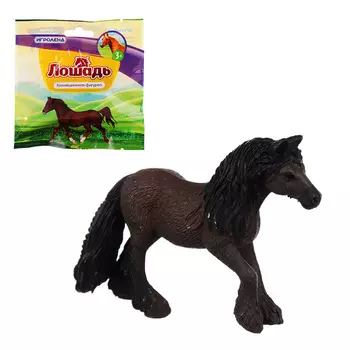 ИГРОЛЕНД Фигурка в виде лошади, PVC, 5х7х2,8см, 12-24 дизайна