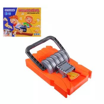 ИГРОЛЕНД Игра настольная "Мышеловка", пластик, 31х24х11см