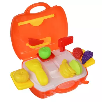 ИГРОЛЕНД Игровой набор "Продавец" в чемодане, пластик, 24х10,5х24см, 200058430