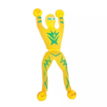 ИГРОЛЕНД Игрушка стенолазы "Кто первый", 2 шт, пластик, резина, 19,5х10,5см, 2-4 цвета