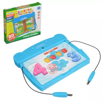 ИГРОЛЕНД Электровикторина мини, свет, 2хААА,ABS, 15,5х13,5х2,5см