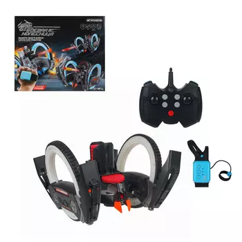 ИГРОЛЕНД Колесница боевая на РУ, стрельба, свет, звук, смарт-часы, АКБ, ЗУ,ABS, 46х13х38,5см