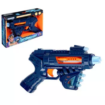 ИГРОЛЕНД Космобластер, 3хАА,свет, звук, ABS, 27x16x4см