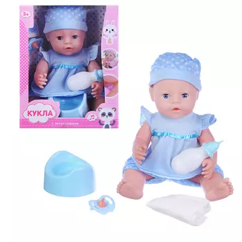 ИГРОЛЕНД Кукла функциональная с аксессуарами,30см,3хAG13, пластик, полиэстер, 25х33х12см, 2 дизайна