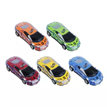 ИГРОЛЕНД Машина спорткар, пластик, свет, звук, инерция, 3хAG13, 6,5х16х3,5 см