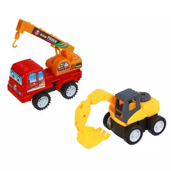 ИГРОЛЕНД Машинка Спецтехника, инерция, ABS,PP, 12х4х10м, 2 дизайна