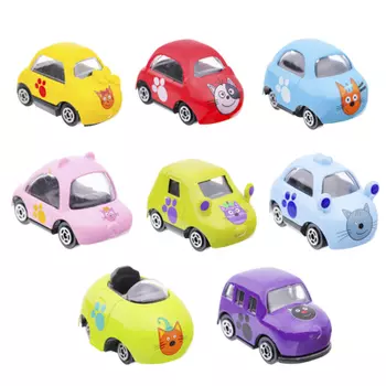 ИГРОЛЕНД Машинка "Три кота", металл, ABS, 5х3х3,5см, 8 дизайнов