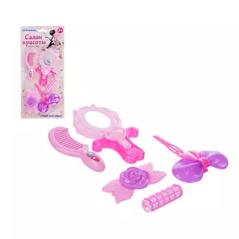 ИГРОЛЕНД Набор игровой "Салон красоты", 5-7пр., 6 дизайнов