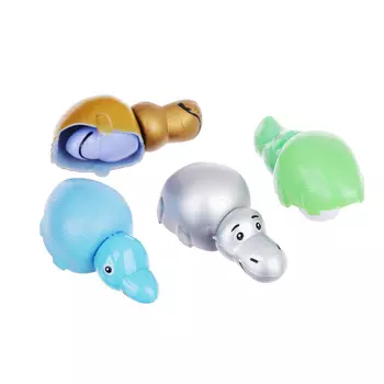 ИГРОЛЕНД Набор животных, ПВХ, пластик, 16х16х4см, 4 диз. в наборе