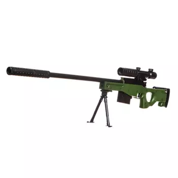 ИГРОЛЕНД Оружие Винтовка АЕ, пластик, прицел, 89,5х7,5х27,5см