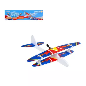 ИГРОЛЕНД Планер "Небоход", электродвигатель, ЗУ, EVA, 30х8,2х2,5см