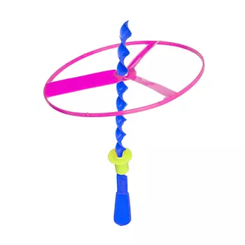 ИГРОЛЕНД Пропеллер запускалка, диск 13,5 см, полипропилен, 5 цветов