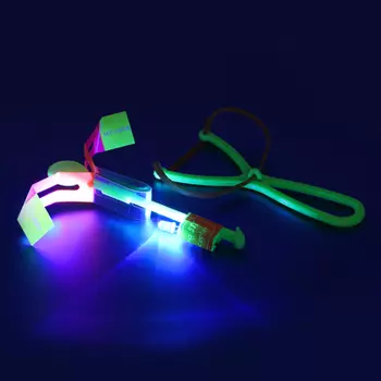 ИГРОЛЕНД Стрелялка крутящаяся, свет, пластик, 3хAG3, 15 см, 5 цветов