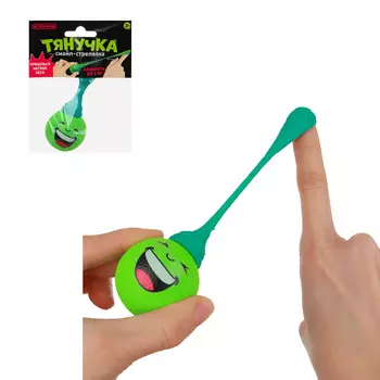 ИГРОЛЕНД Тянучка Дино-стрелялка, ТПР, 10х2х1см, 4 дизайна