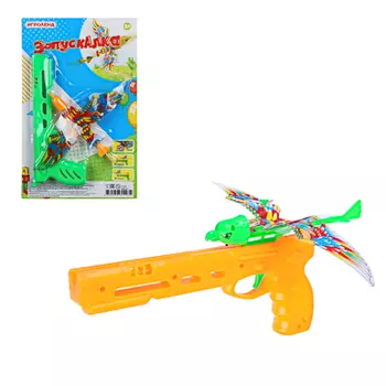 ИГРОЛЕНД Запускалка светящаяся в виде птицы, PP, PVC, 18,5х29х1см