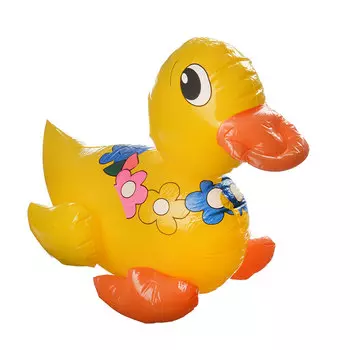 Игрушка надувная, ПВХ, 40см, "Уточка"