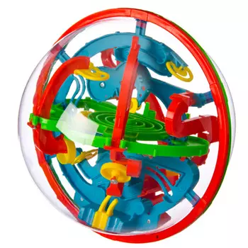 Игрушка "Шар-головоломка", пластик, d19,2см, 923A
