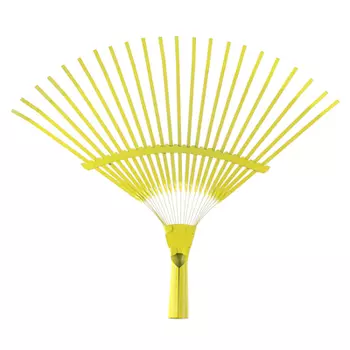 INBLOOM Грабли веерные, 22 зуба, окрашенная сталь 35х38см