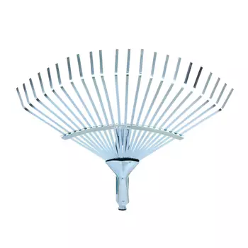 INBLOOM Грабли веерные раздвижные, 22 зуба, оцинкованная сталь 38x40см